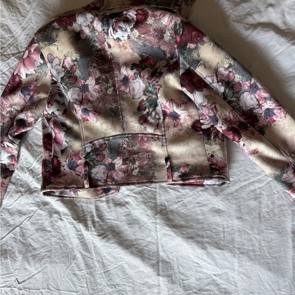 Floral Women's Jacket - Picture 10 of 10